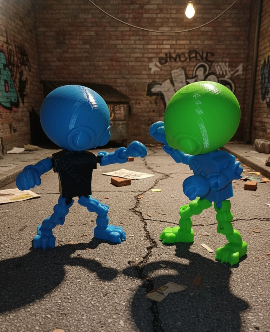 Clixar™ – Articulated Alien Figure