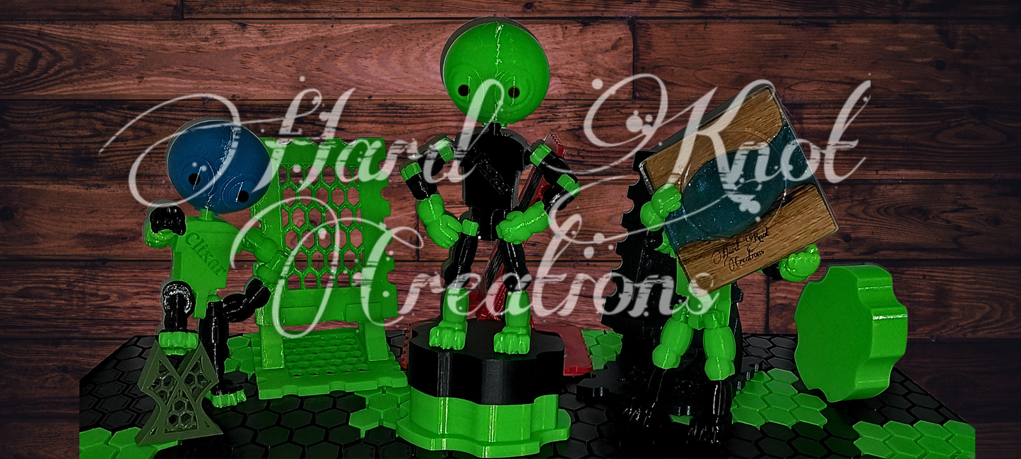 Clixar™ – Articulated Alien Figure