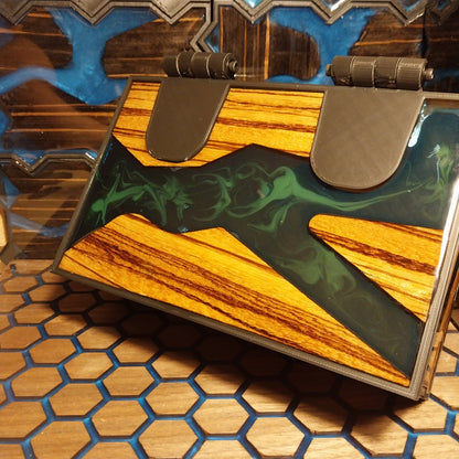 Handcrafted resin box