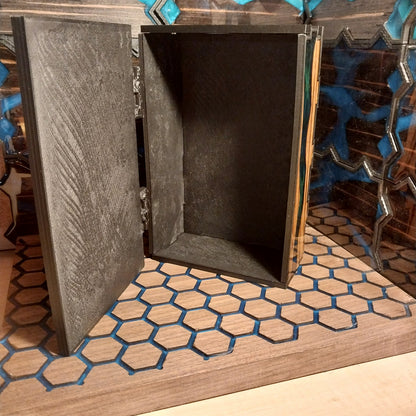 Handcrafted resin box